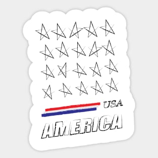 Celebrate America Sticker